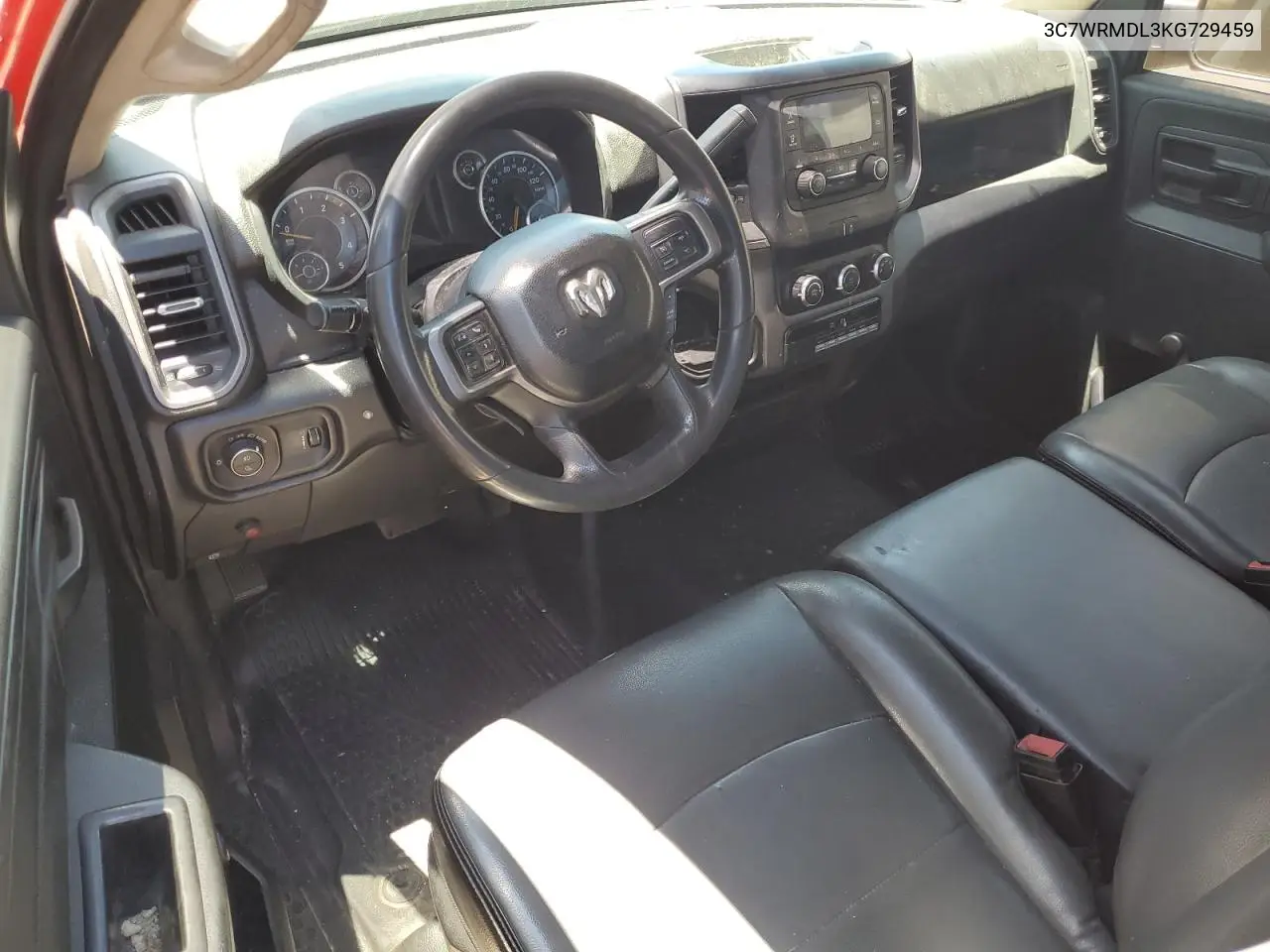2019 Ram 5500 VIN: 3C7WRMDL3KG729459 Lot: 62561505