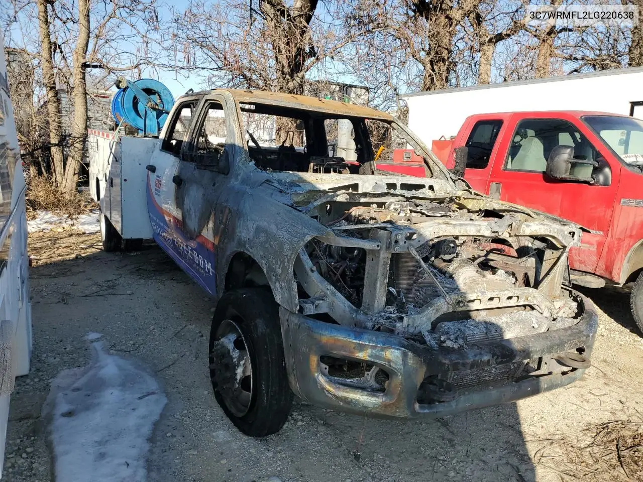 2020 Ram 5500 VIN: 3C7WRMFL2LG220638 Lot: 42705475