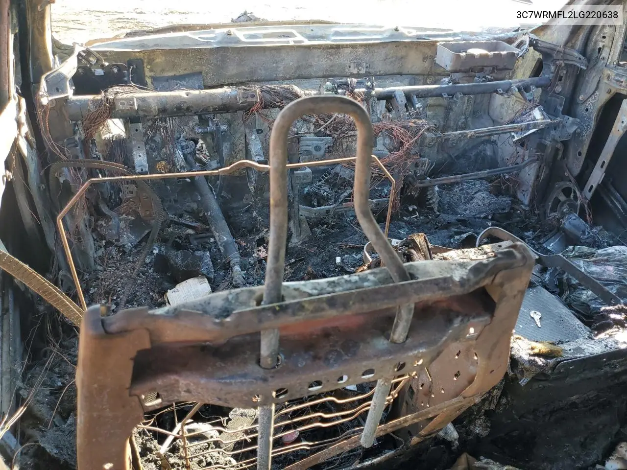 2020 Ram 5500 VIN: 3C7WRMFL2LG220638 Lot: 42705475