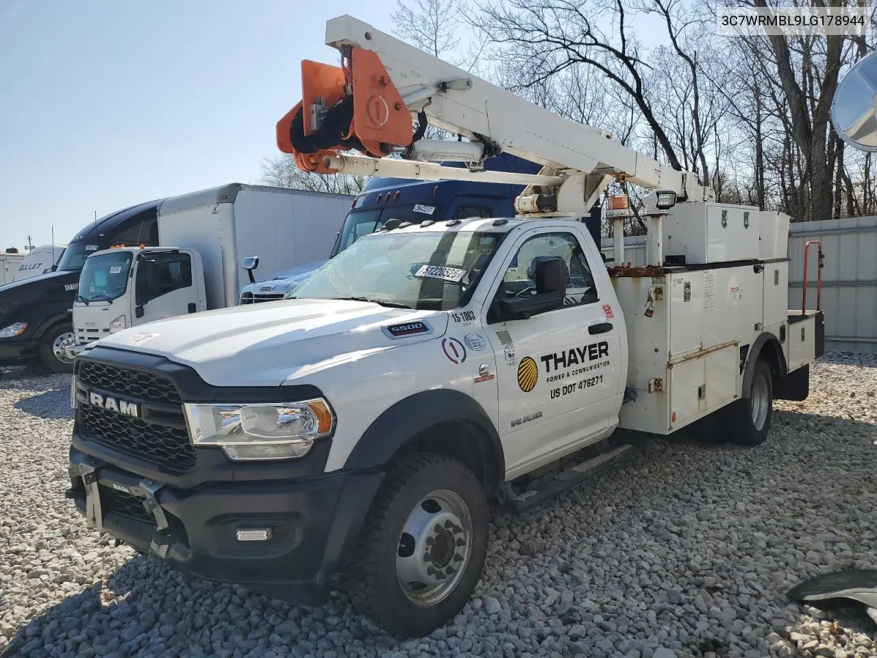 2020 Ram 5500 VIN: 3C7WRMBL9LG178944 Lot: 51220525
