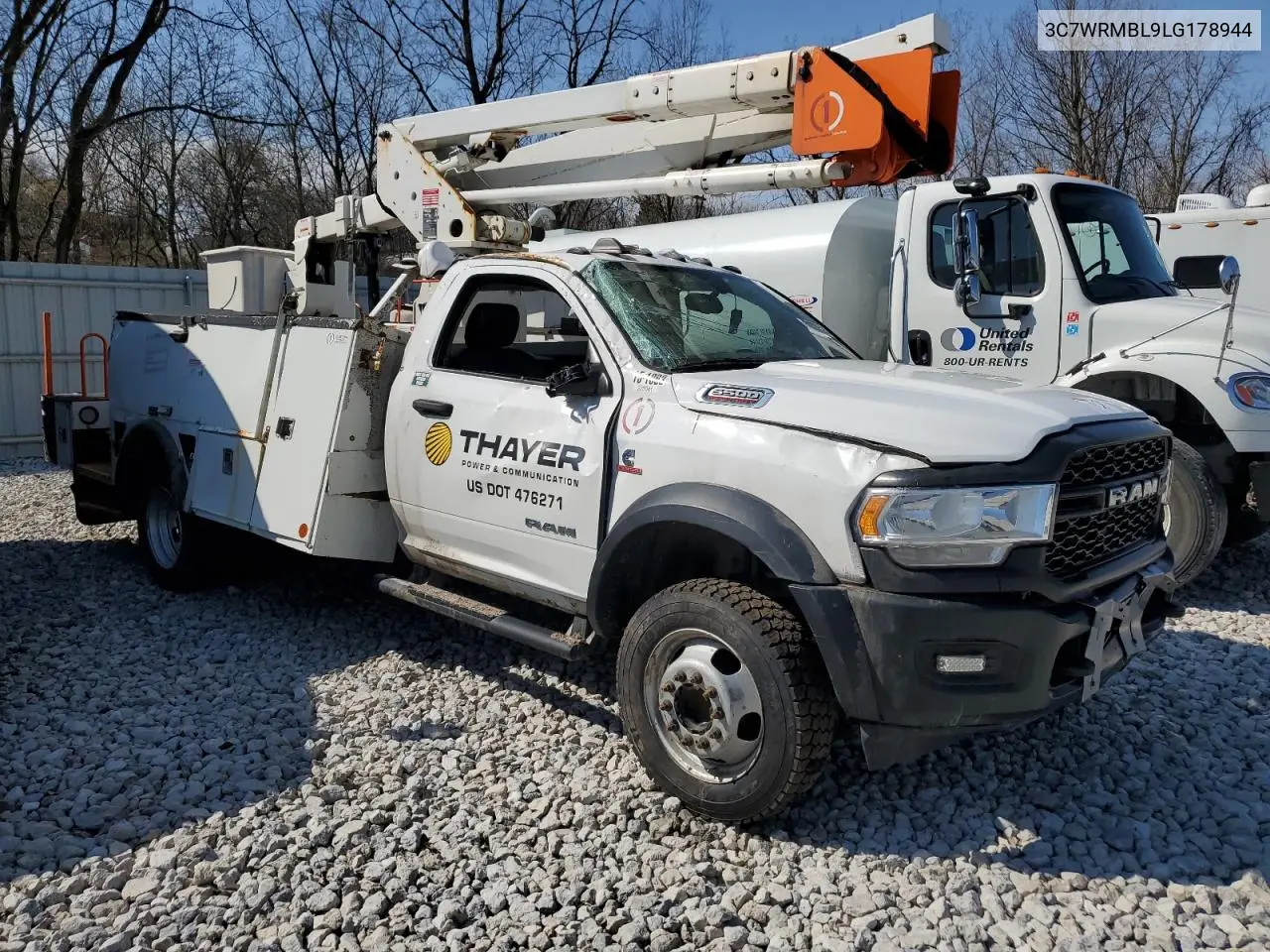2020 Ram 5500 VIN: 3C7WRMBL9LG178944 Lot: 51220525