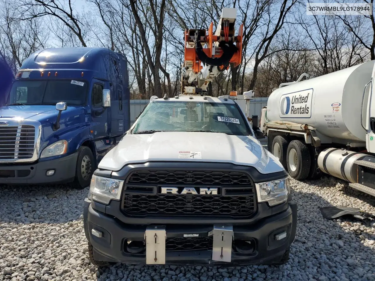 2020 Ram 5500 VIN: 3C7WRMBL9LG178944 Lot: 51220525
