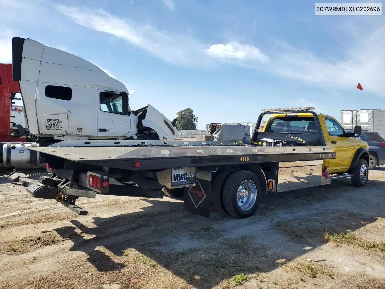 2020 Ram 5500 VIN: 3C7WRMDLXLG202696 Lot: 56763725