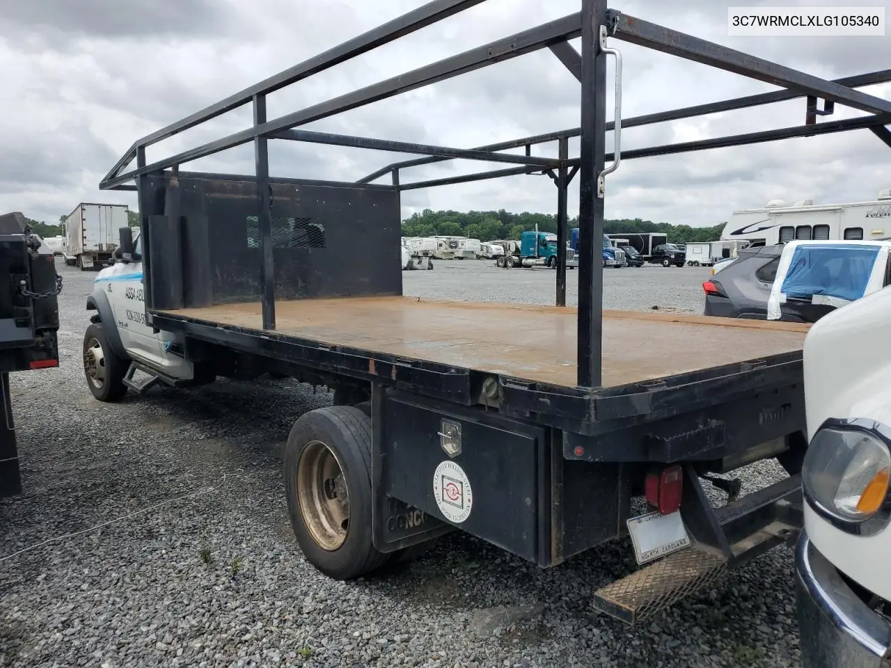 2020 Ram 5500 VIN: 3C7WRMCLXLG105340 Lot: 59941985