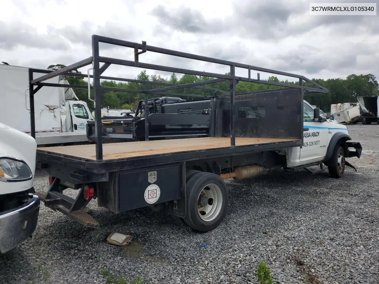 2020 Ram 5500 VIN: 3C7WRMCLXLG105340 Lot: 59941985