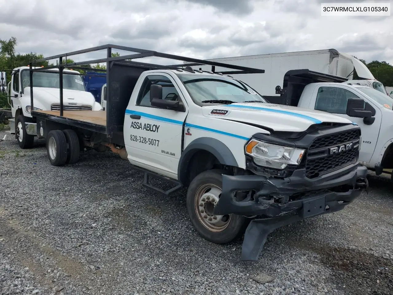 2020 Ram 5500 VIN: 3C7WRMCLXLG105340 Lot: 59941985