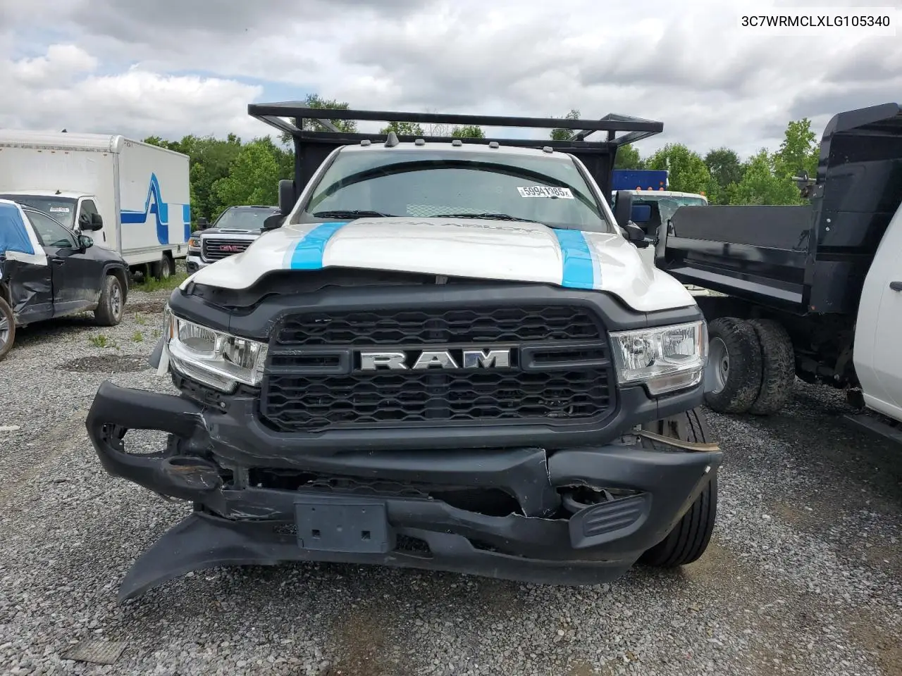 2020 Ram 5500 VIN: 3C7WRMCLXLG105340 Lot: 59941985