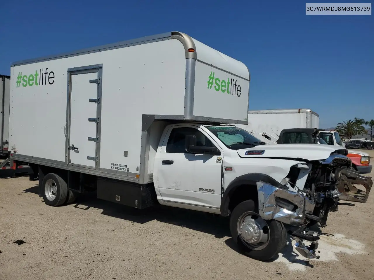2021 Ram 5500 VIN: 3C7WRMDJ8MG613739 Lot: 51835355