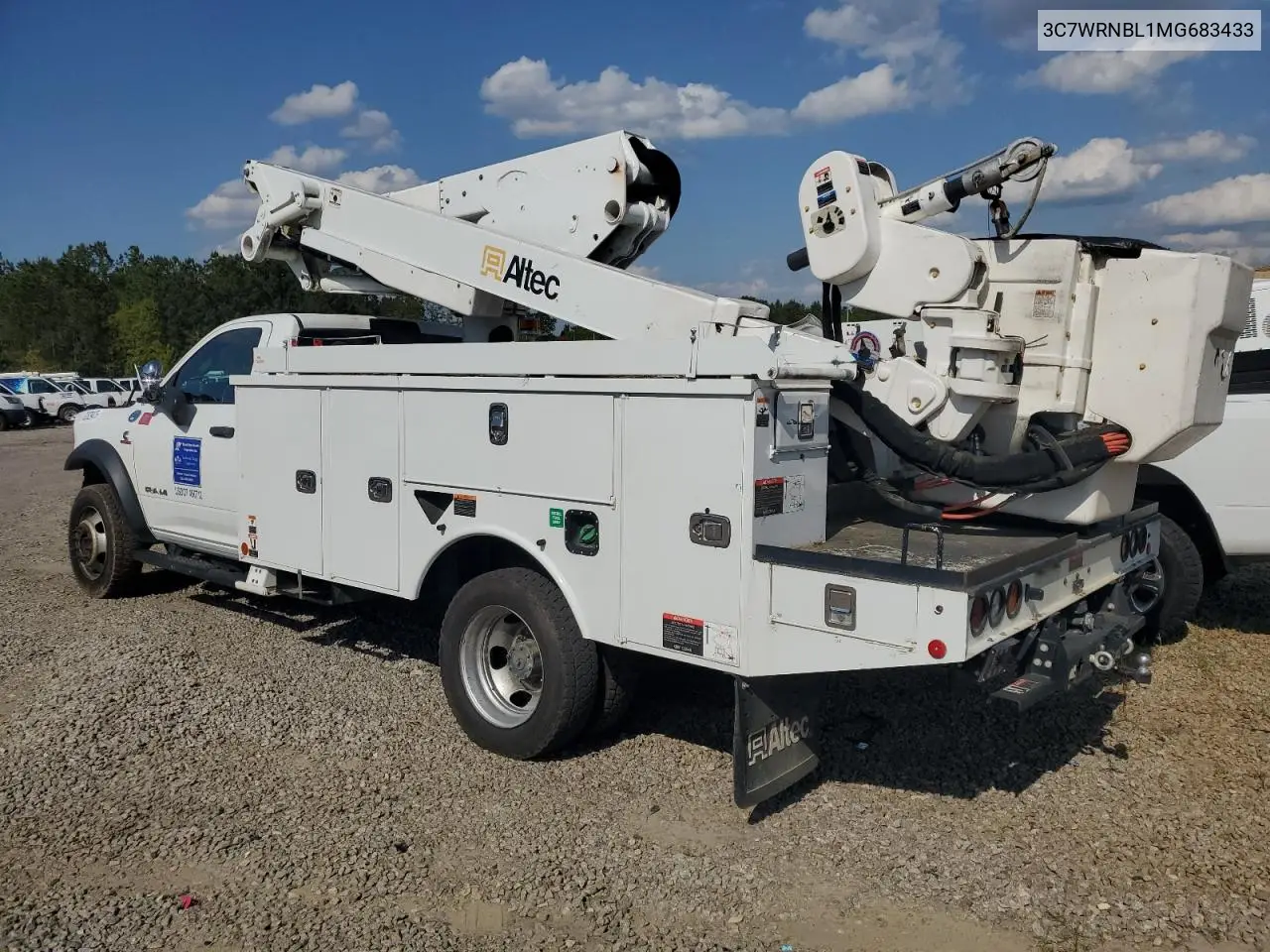 2021 Ram 5500 VIN: 3C7WRNBL1MG683433 Lot: 52629475