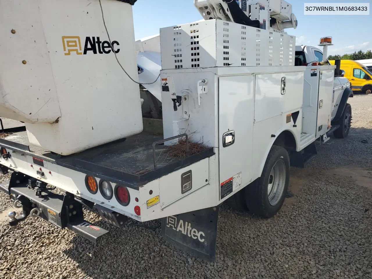 2021 Ram 5500 VIN: 3C7WRNBL1MG683433 Lot: 52629475