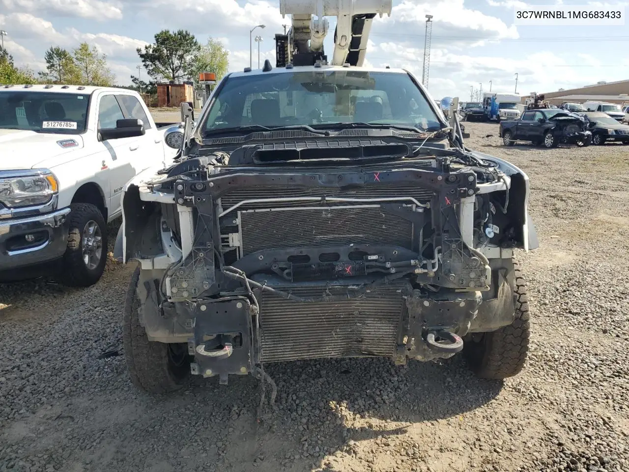 2021 Ram 5500 VIN: 3C7WRNBL1MG683433 Lot: 52629475