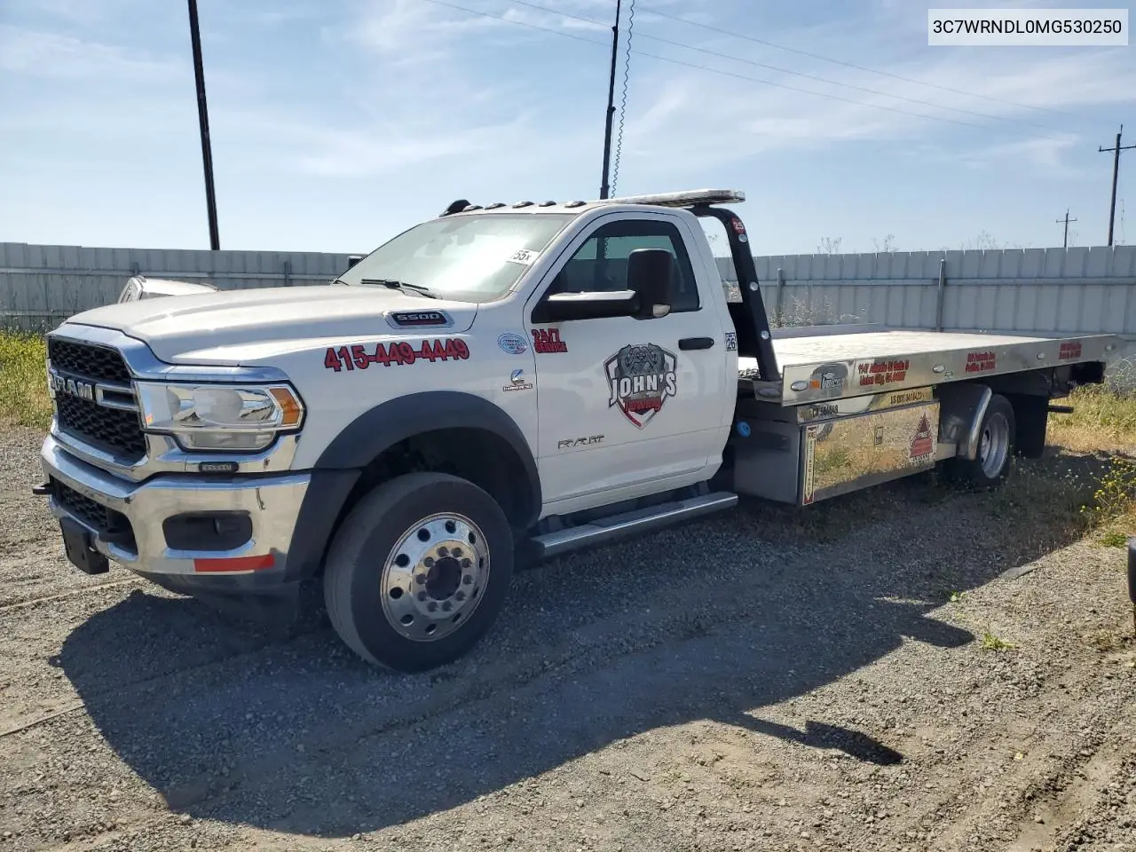 2021 Ram 5500 VIN: 3C7WRNDL0MG530250 Lot: 60025055
