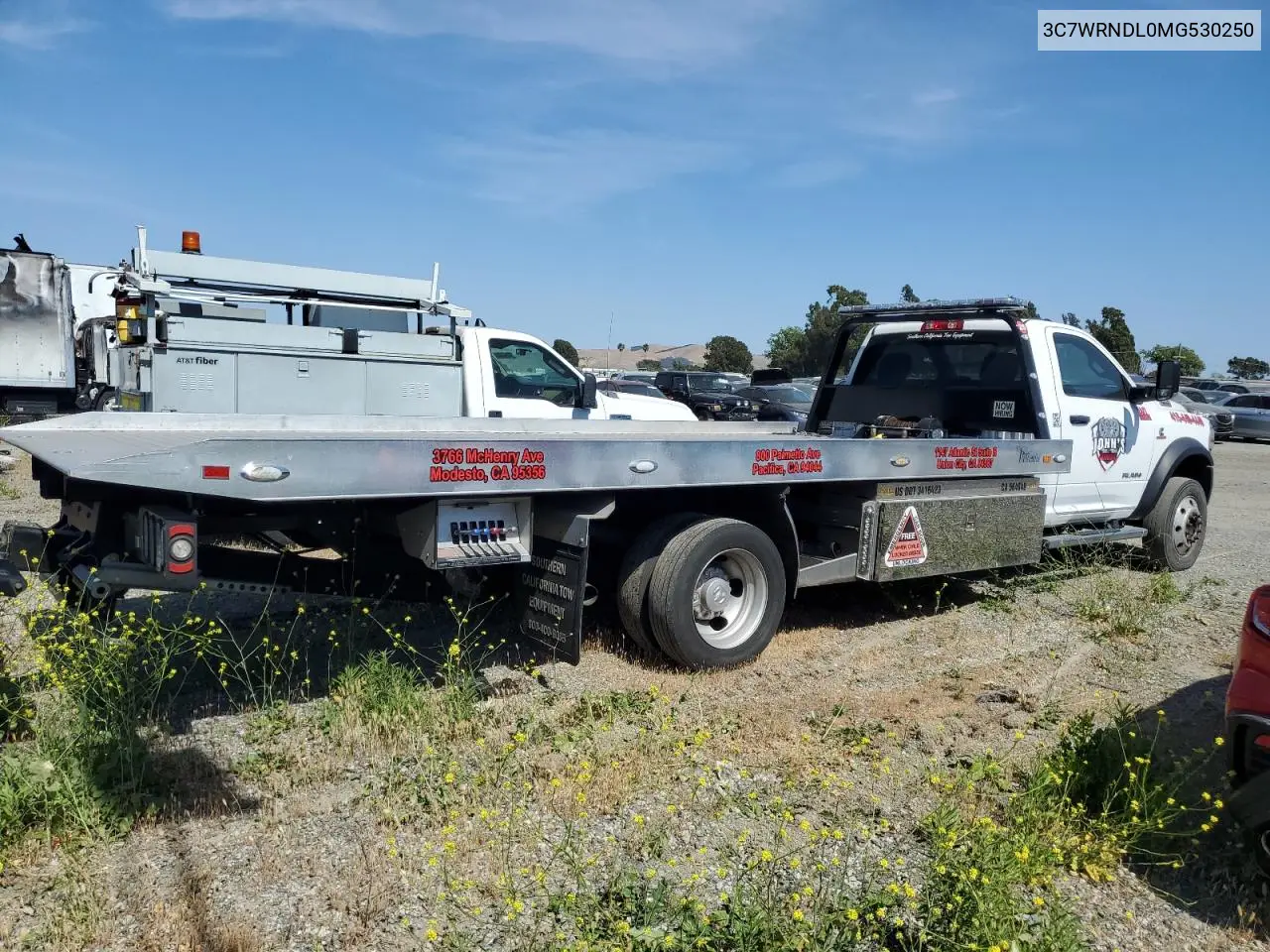 2021 Ram 5500 VIN: 3C7WRNDL0MG530250 Lot: 60025055