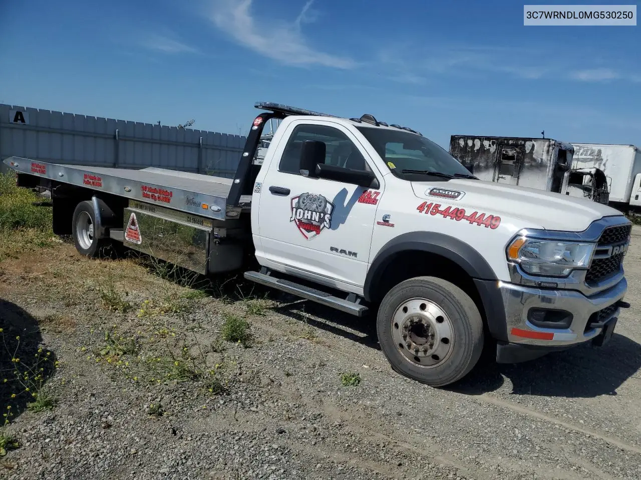 2021 Ram 5500 VIN: 3C7WRNDL0MG530250 Lot: 60025055