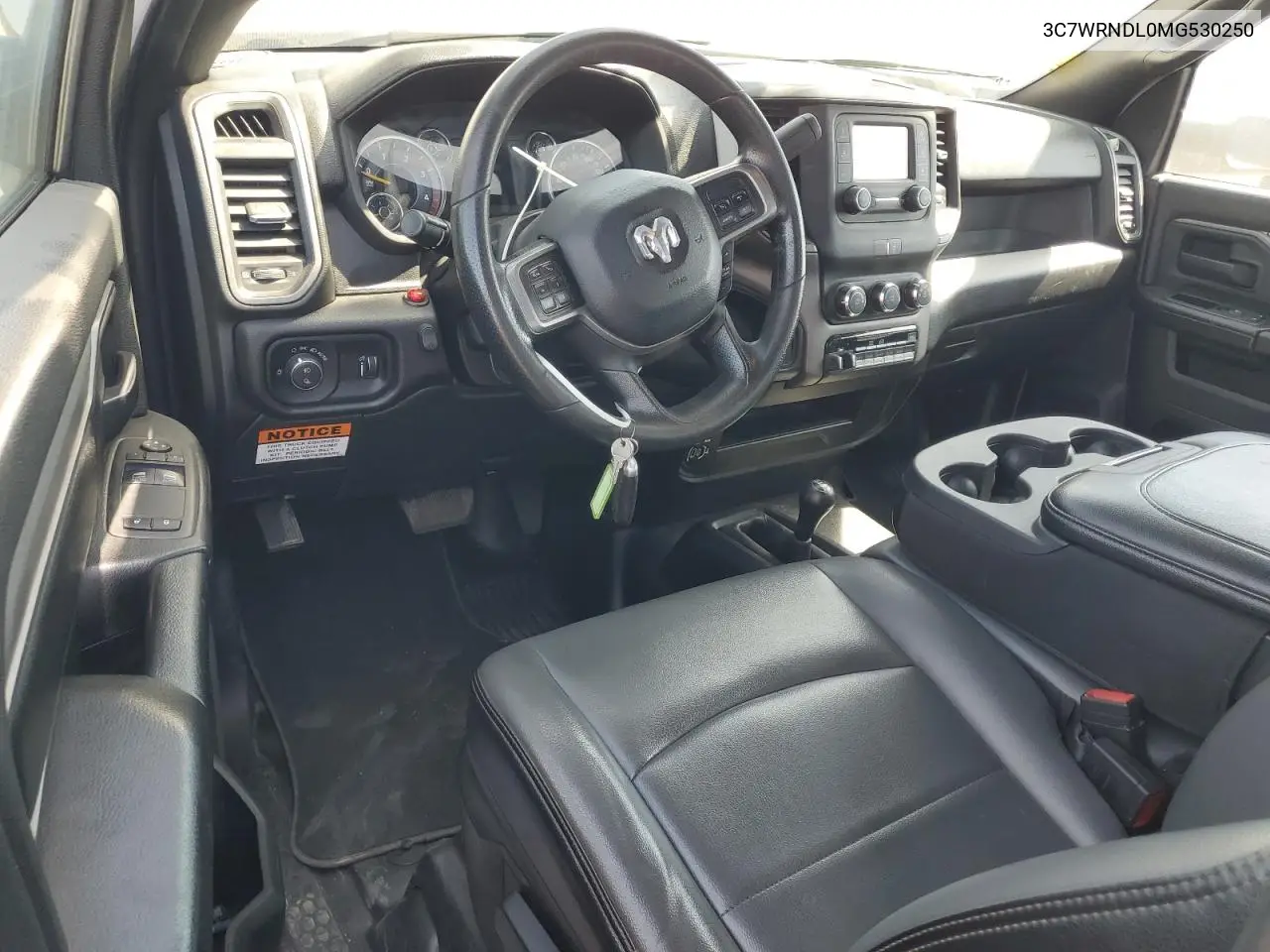 2021 Ram 5500 VIN: 3C7WRNDL0MG530250 Lot: 60025055