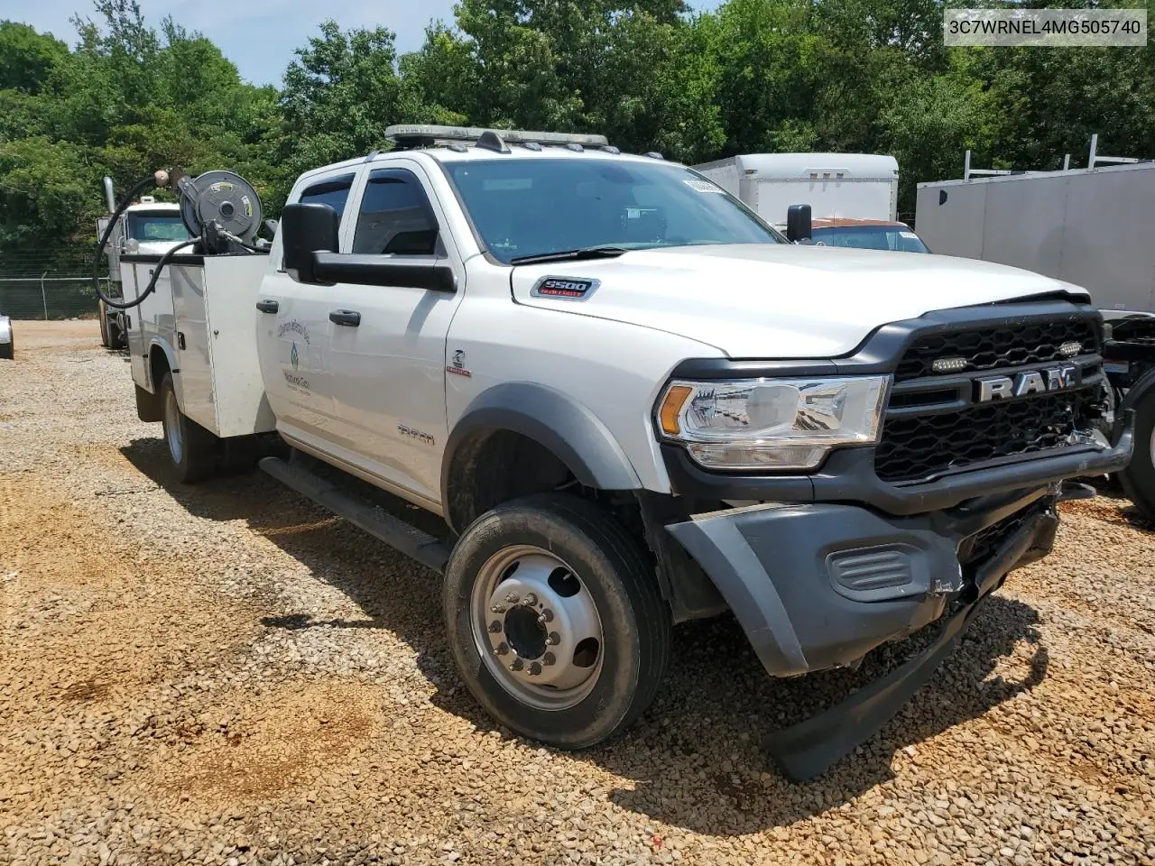 2021 Ram 5500 VIN: 3C7WRNEL4MG505740 Lot: 60096985