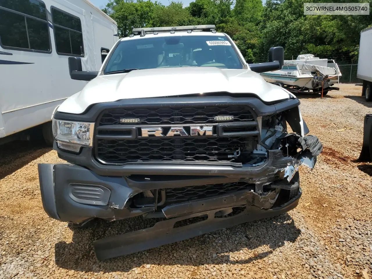 2021 Ram 5500 VIN: 3C7WRNEL4MG505740 Lot: 60096985