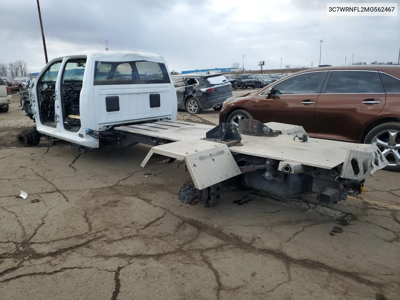 2021 Ram 5500 VIN: 3C7WRNFL2MG562467 Lot: 83457814