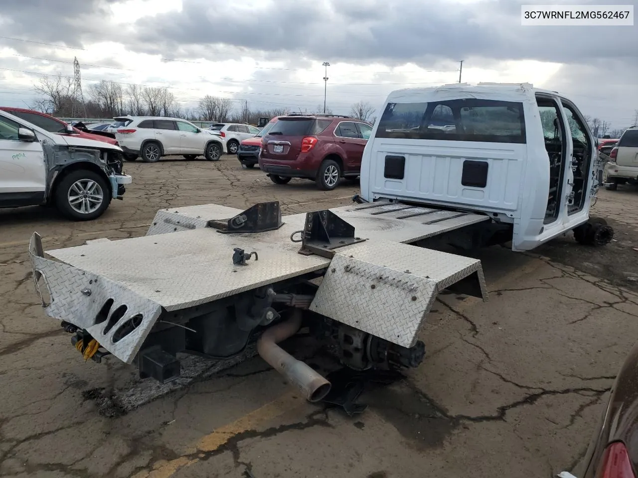 2021 Ram 5500 VIN: 3C7WRNFL2MG562467 Lot: 83457814