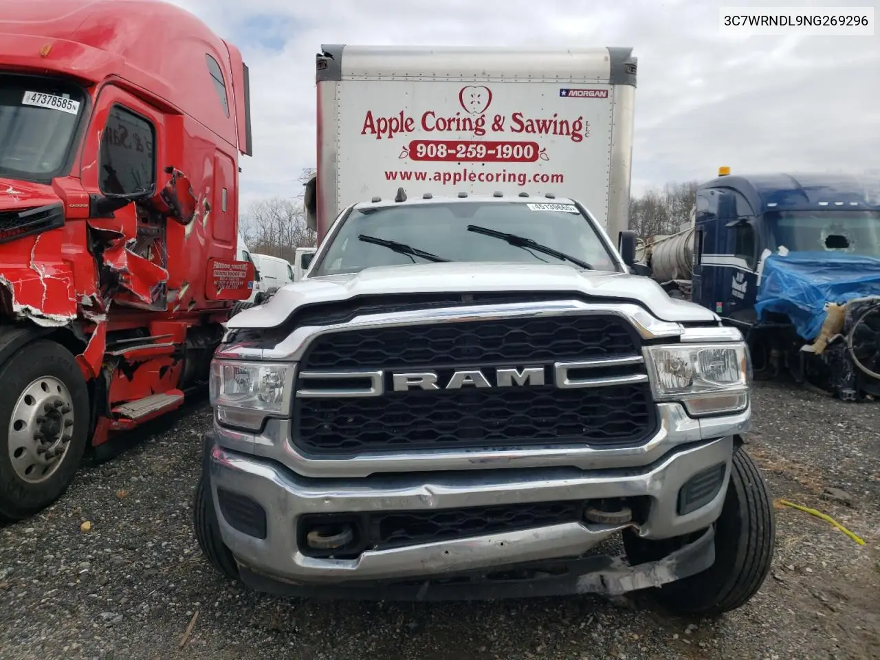 2022 Ram 5500 VIN: 3C7WRNDL9NG269296 Lot: 45139665