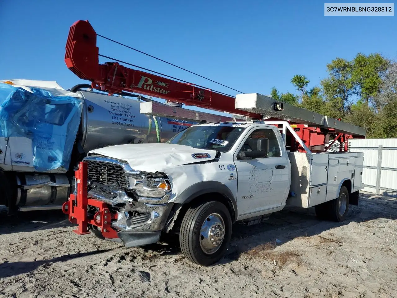 2022 Ram 5500 VIN: 3C7WRNBL8NG328812 Lot: 49586905