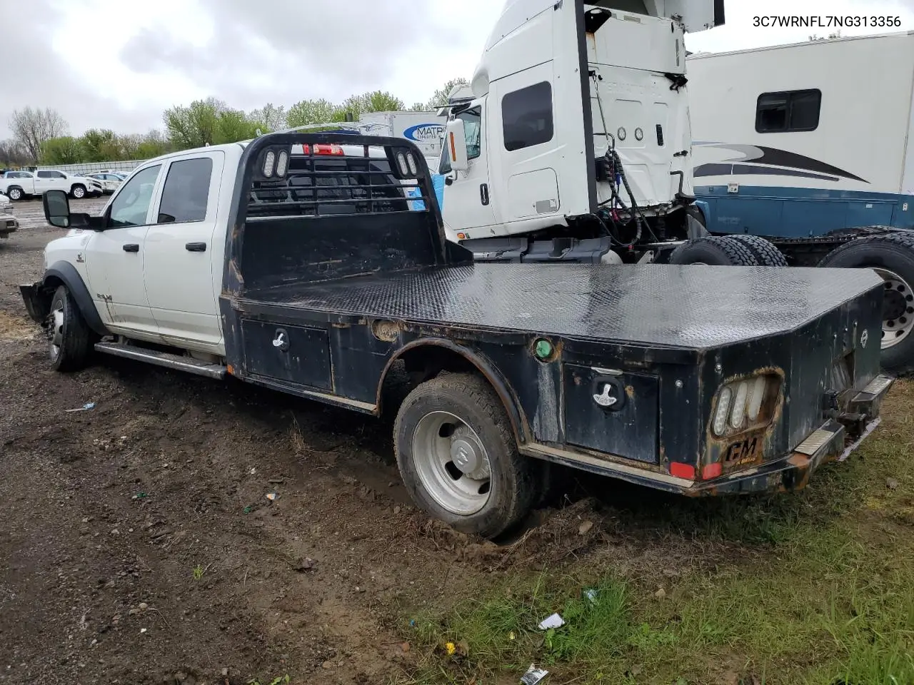 2022 Ram 5500 VIN: 3C7WRNFL7NG313356 Lot: 55309275