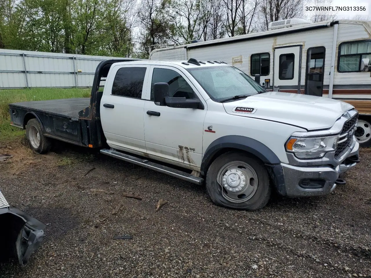 2022 Ram 5500 VIN: 3C7WRNFL7NG313356 Lot: 55309275