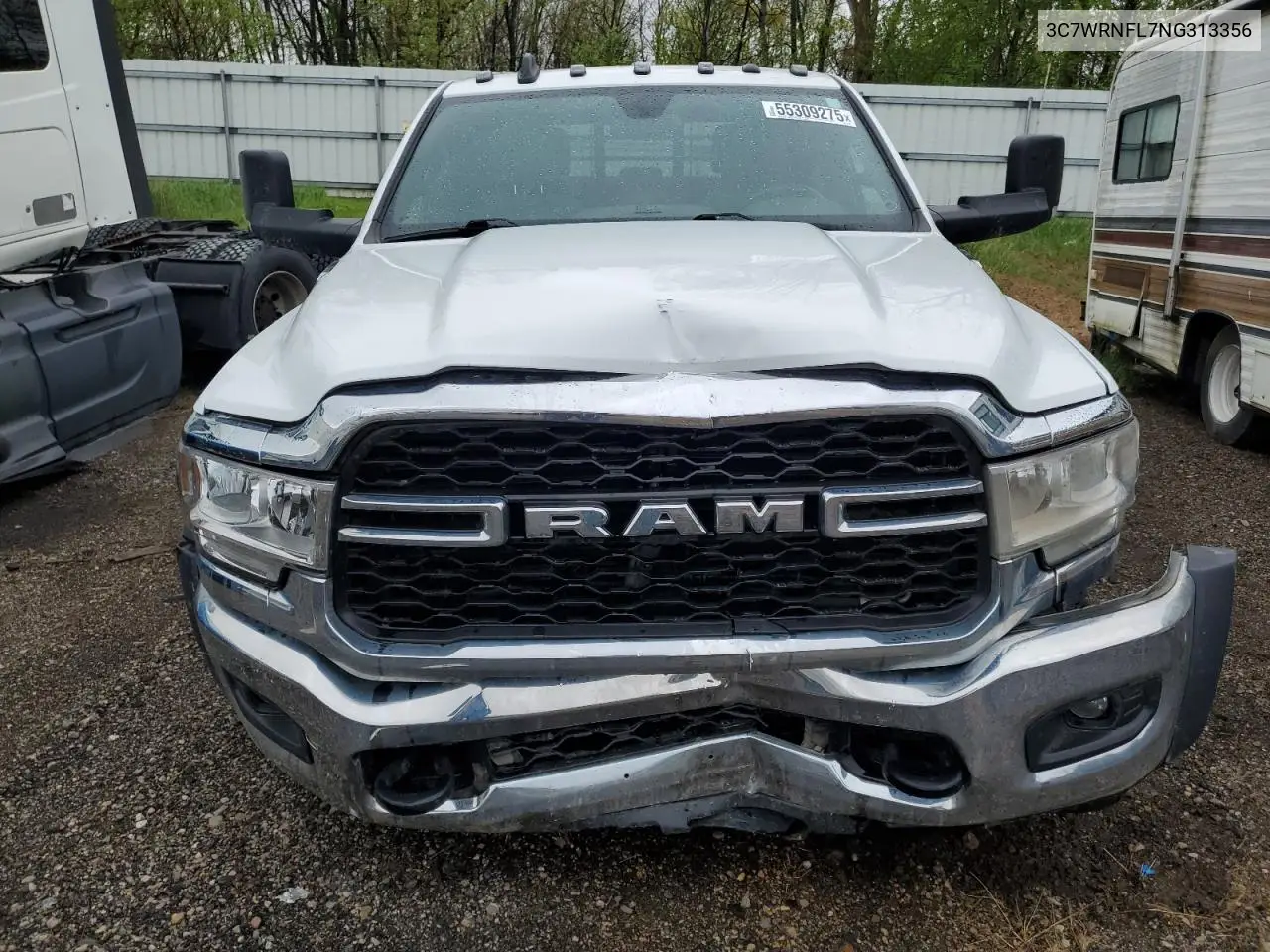 2022 Ram 5500 VIN: 3C7WRNFL7NG313356 Lot: 55309275