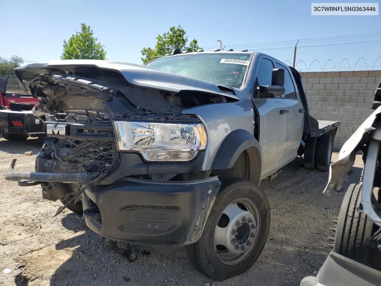 2022 Ram 5500 VIN: 3C7WRNFL5NG363446 Lot: 56550955
