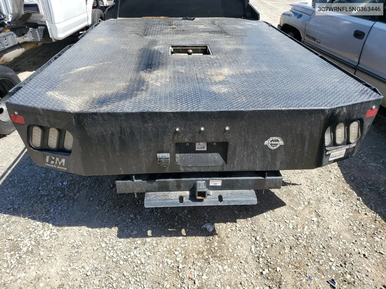 2022 Ram 5500 VIN: 3C7WRNFL5NG363446 Lot: 56550955