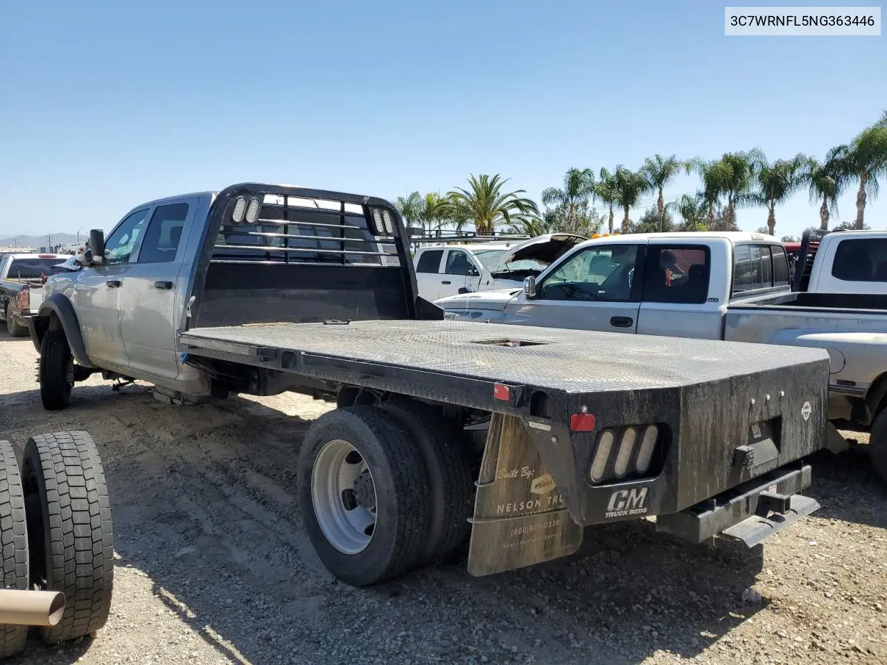 2022 Ram 5500 VIN: 3C7WRNFL5NG363446 Lot: 56550955