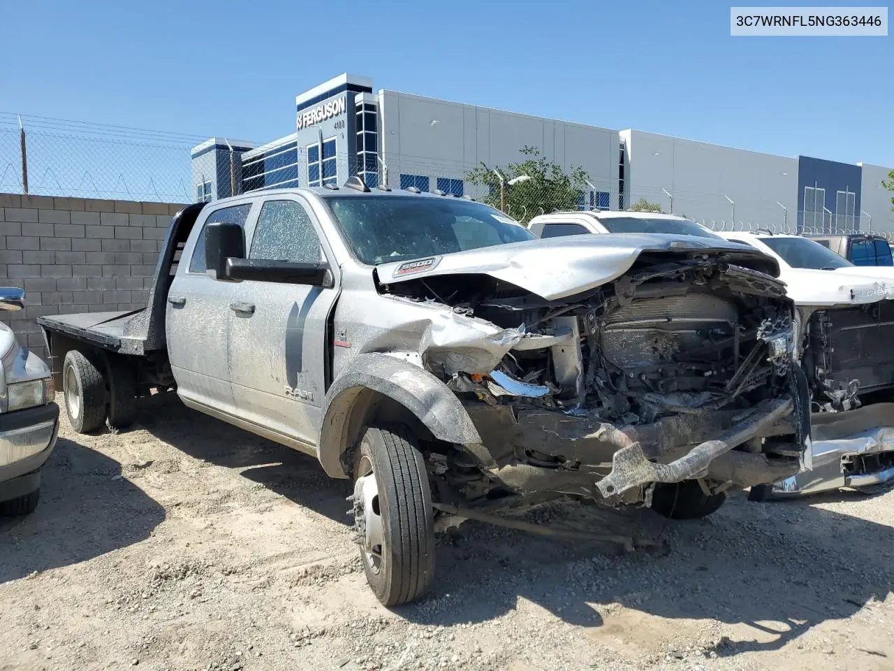2022 Ram 5500 VIN: 3C7WRNFL5NG363446 Lot: 56550955