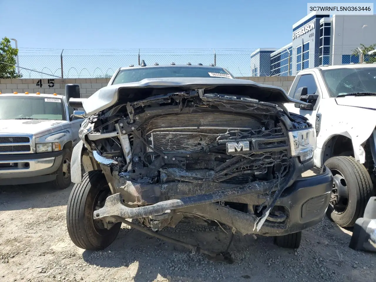 2022 Ram 5500 VIN: 3C7WRNFL5NG363446 Lot: 56550955