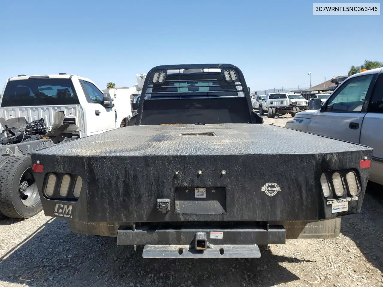 2022 Ram 5500 VIN: 3C7WRNFL5NG363446 Lot: 56550955