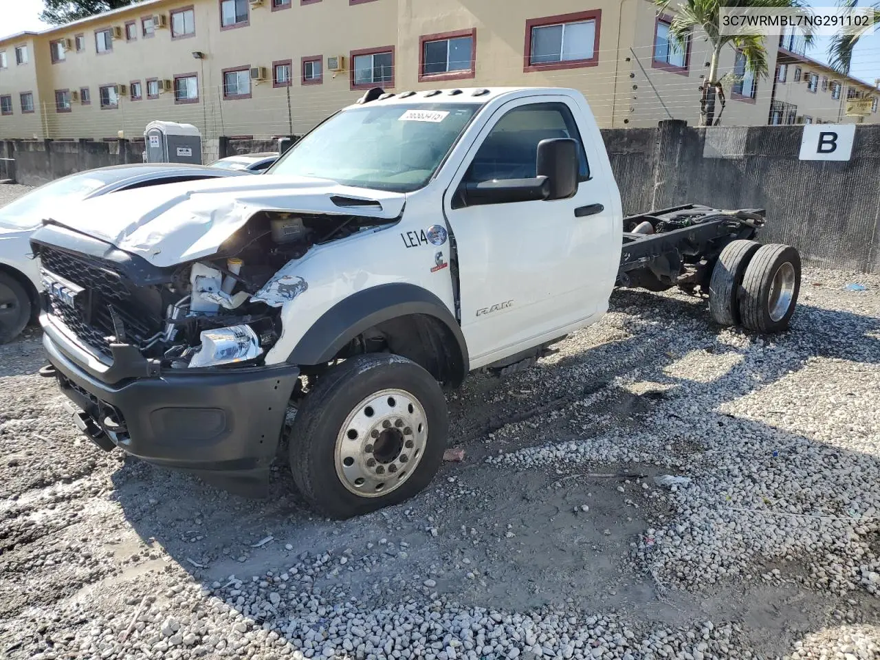 2022 Ram 5500 VIN: 3C7WRMBL7NG291102 Lot: 56583415