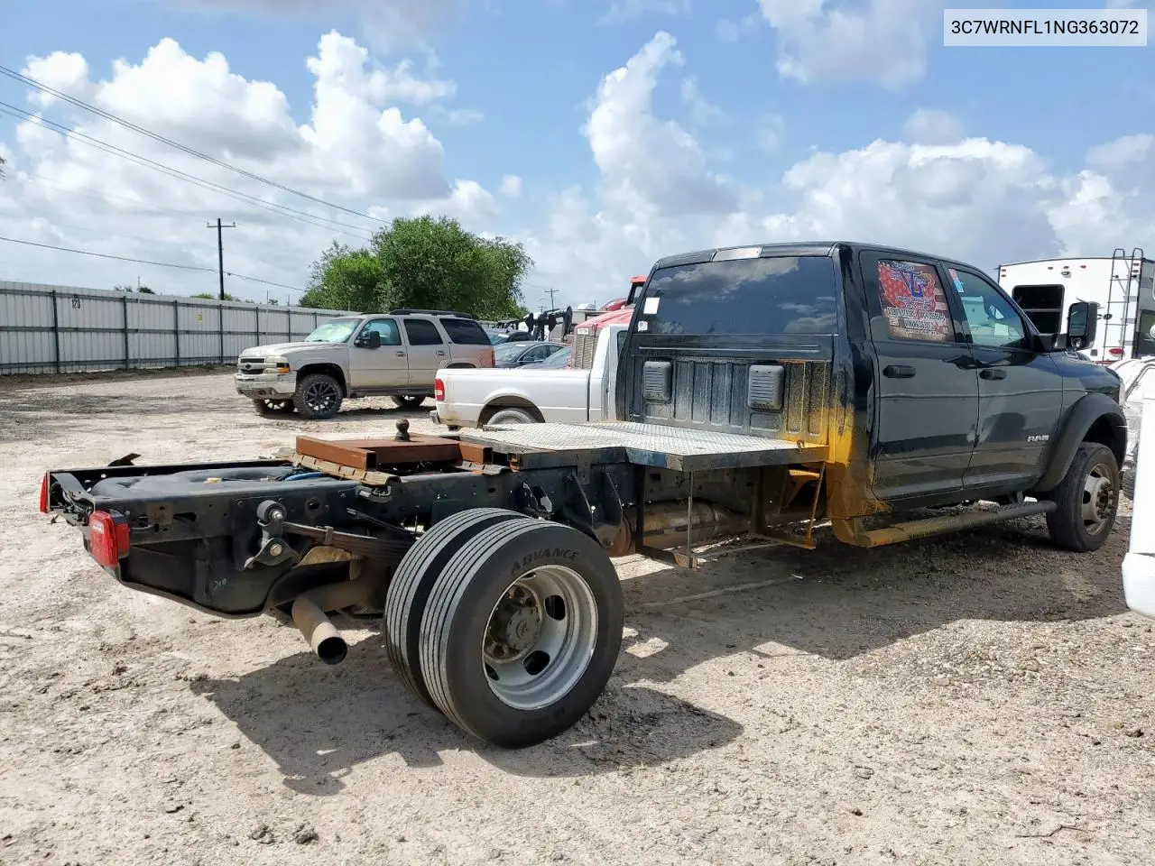 2022 Ram 5500 VIN: 3C7WRNFL1NG363072 Lot: 58942685
