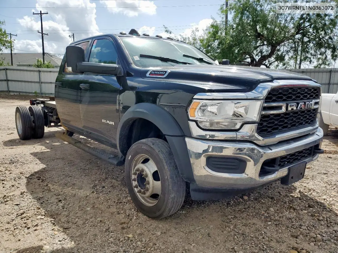 2022 Ram 5500 VIN: 3C7WRNFL1NG363072 Lot: 58942685