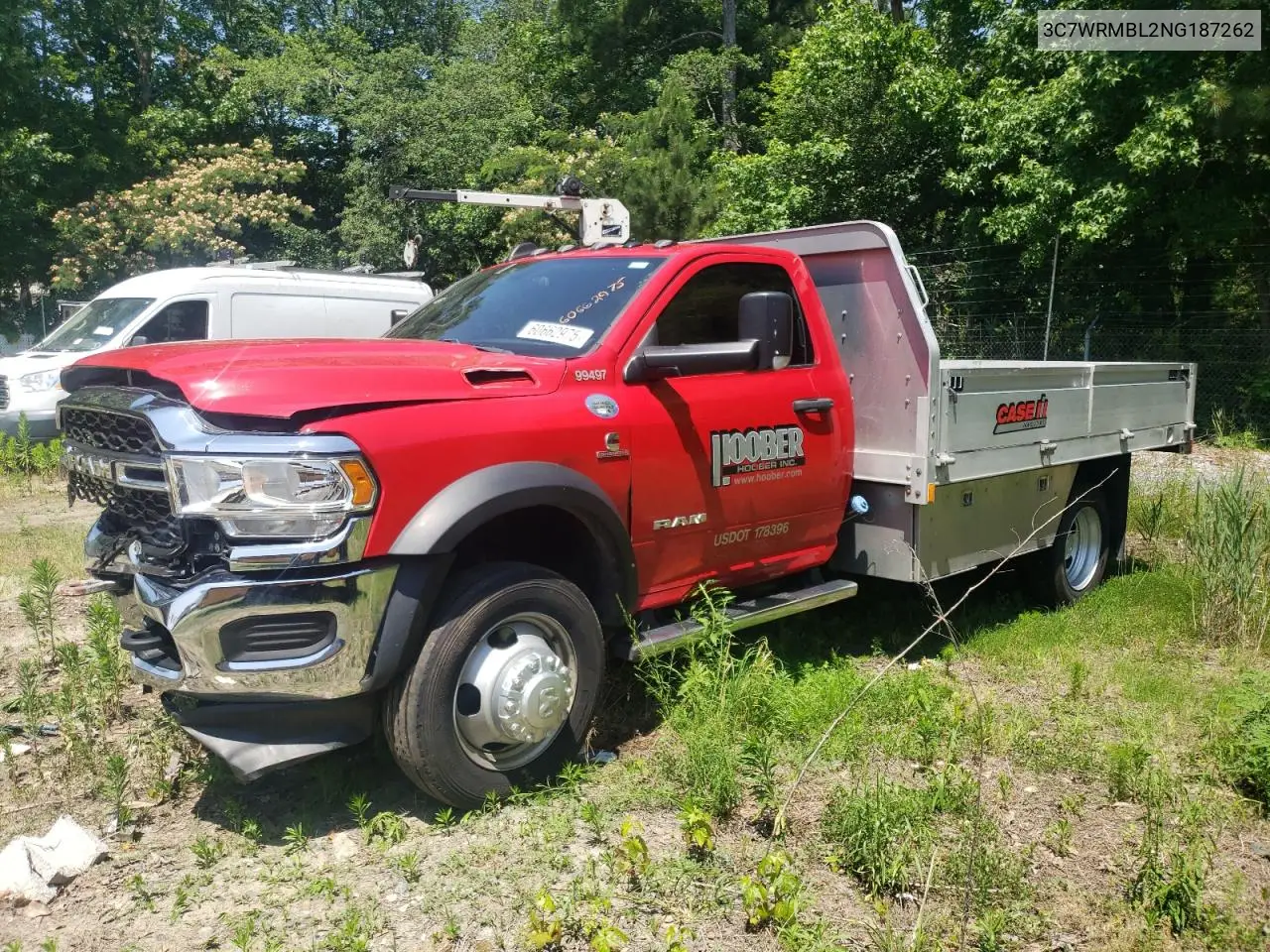 2022 Ram 5500 VIN: 3C7WRMBL2NG187262 Lot: 60662975