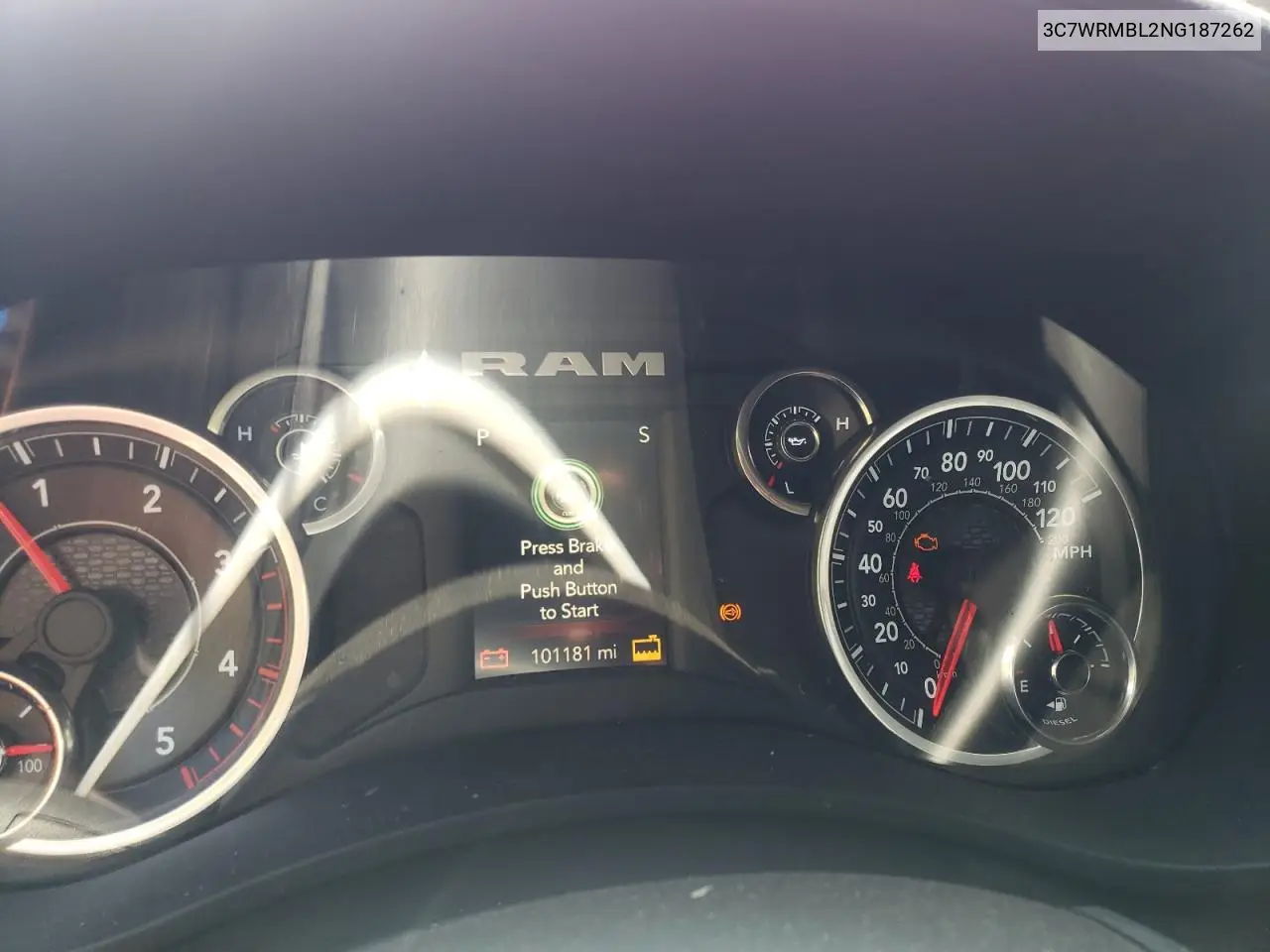 2022 Ram 5500 VIN: 3C7WRMBL2NG187262 Lot: 60662975