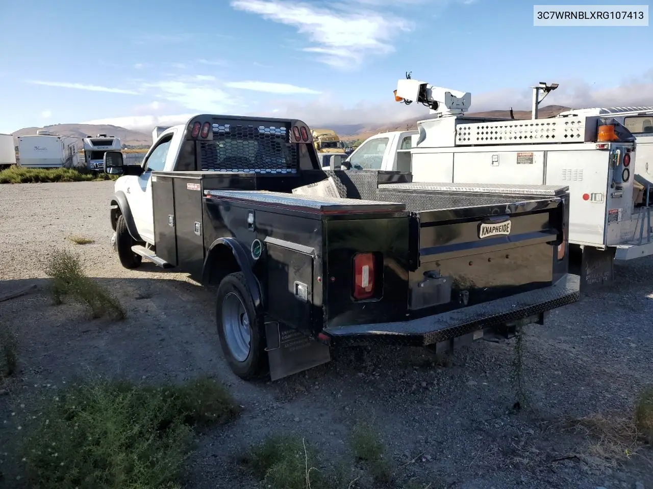 2023 Ram 5500 VIN: 3C7WRNBLXRG107413 Lot: 72822914
