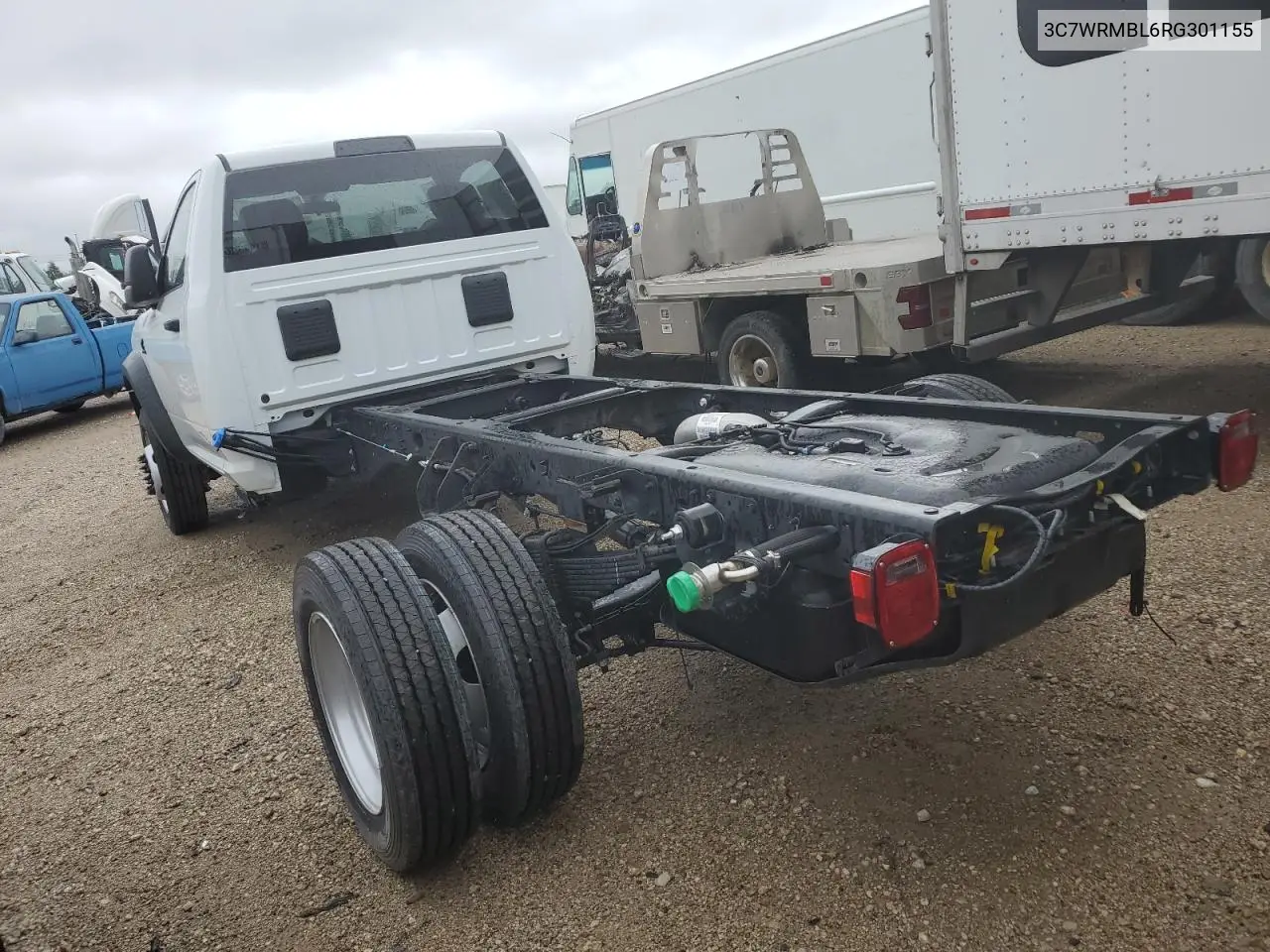 2024 Ram 5500 VIN: 3C7WRMBL6RG301155 Lot: 56747945