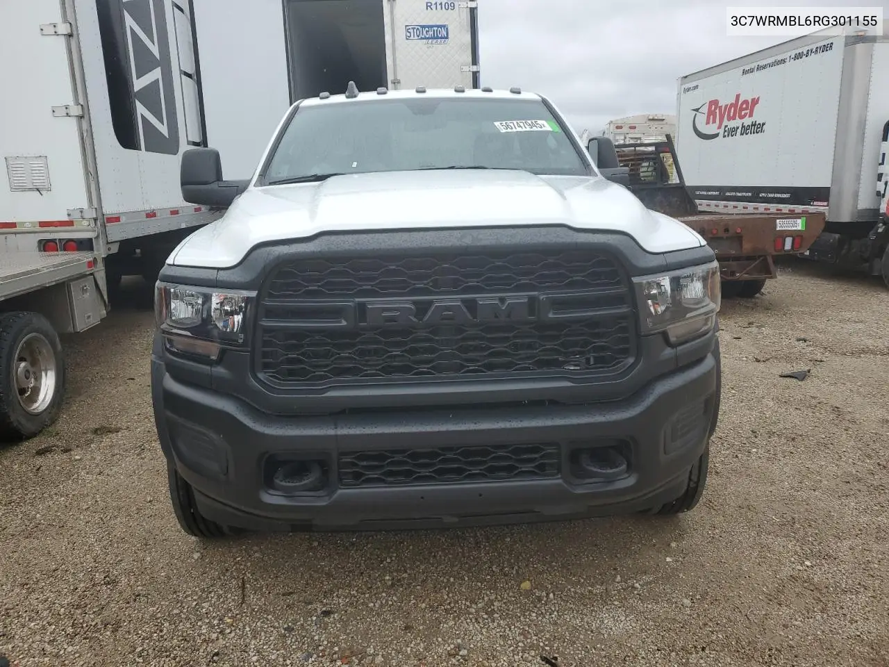 2024 Ram 5500 VIN: 3C7WRMBL6RG301155 Lot: 56747945