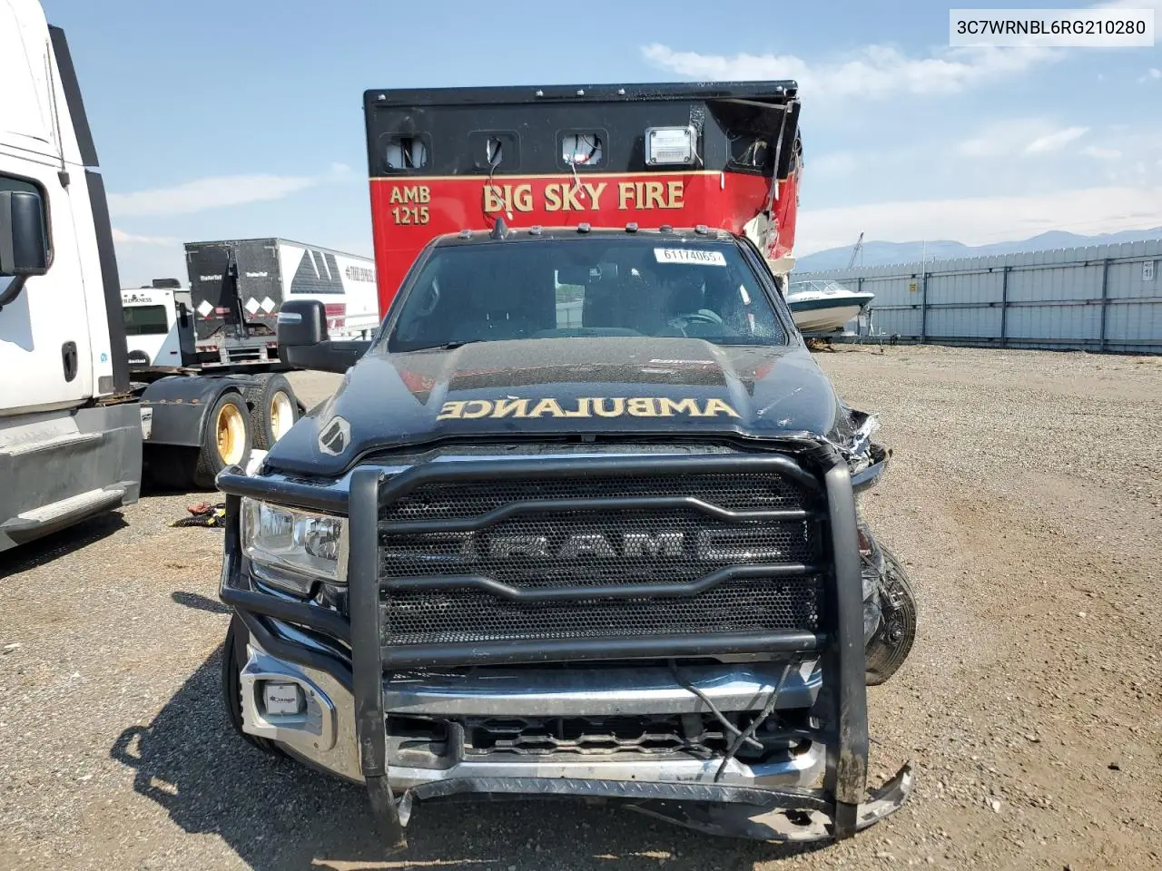 2024 Ram 5500 VIN: 3C7WRNBL6RG210280 Lot: 61174065