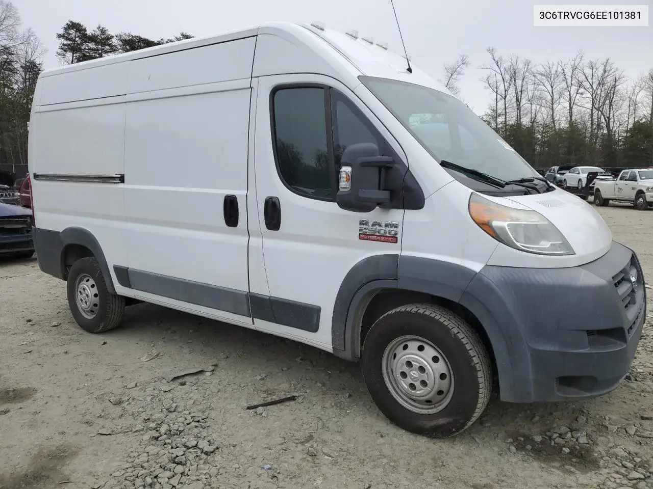 2014 Ram Promaster 2500 2500 High VIN: 3C6TRVCG6EE101381 Lot: 46378825