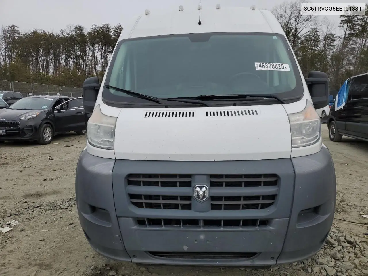 2014 Ram Promaster 2500 2500 High VIN: 3C6TRVCG6EE101381 Lot: 46378825