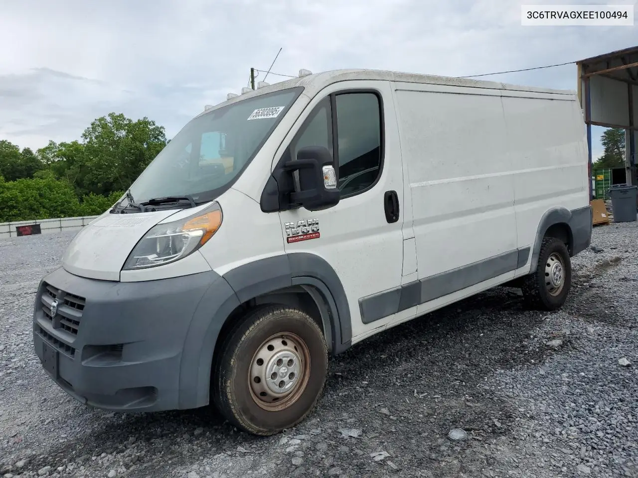 2014 Ram Promaster 1500 1500 Standard VIN: 3C6TRVAGXEE100494 Lot: 56303095