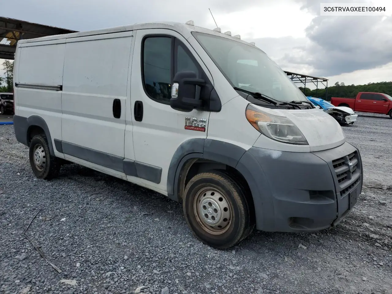 2014 Ram Promaster 1500 1500 Standard VIN: 3C6TRVAGXEE100494 Lot: 56303095