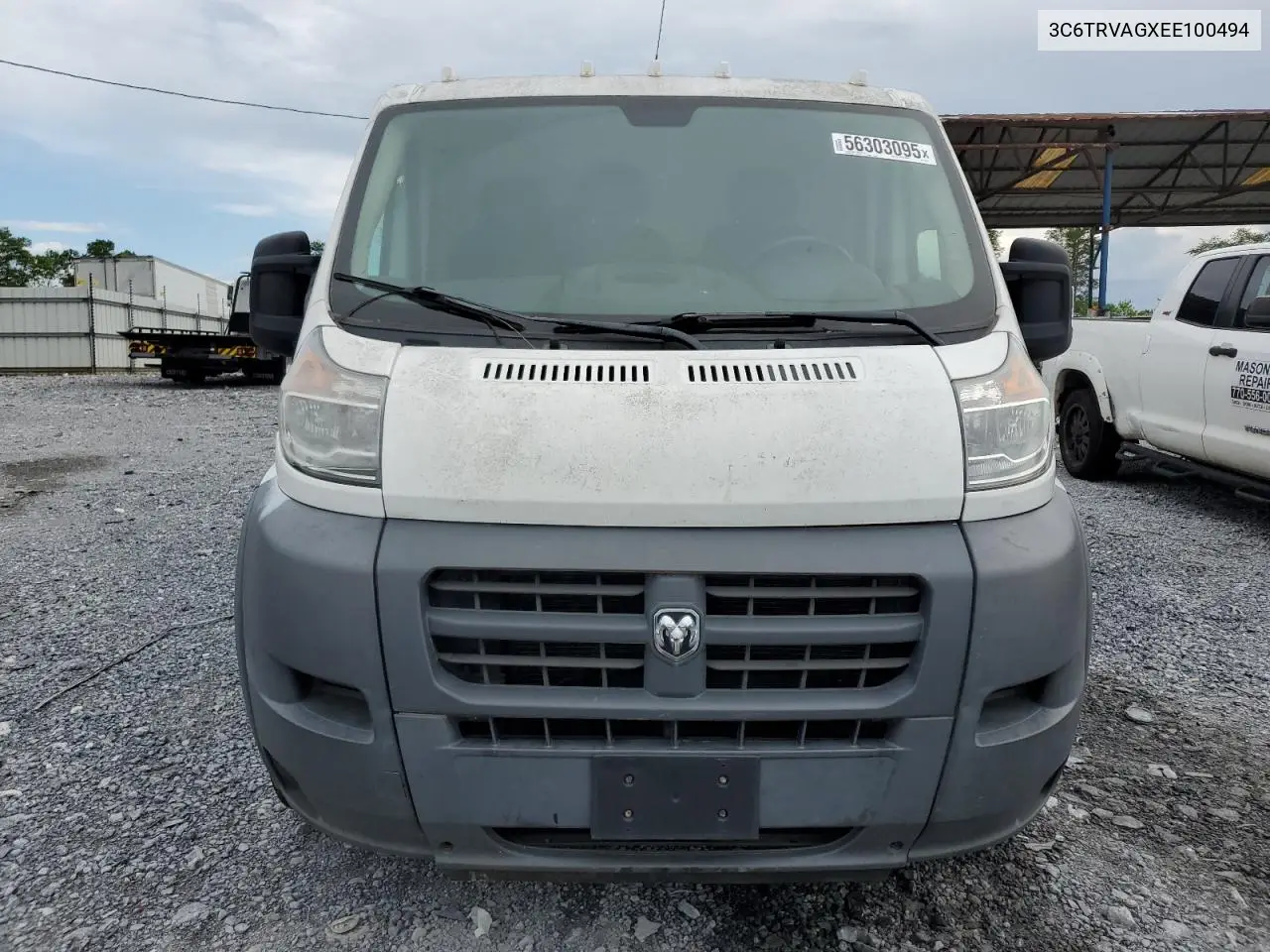 2014 Ram Promaster 1500 1500 Standard VIN: 3C6TRVAGXEE100494 Lot: 56303095