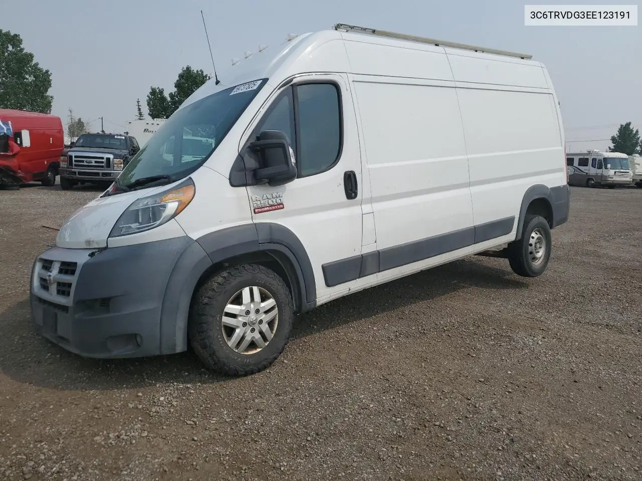2014 Ram Promaster 2500 2500 High VIN: 3C6TRVDG3EE123191 Lot: 59737825