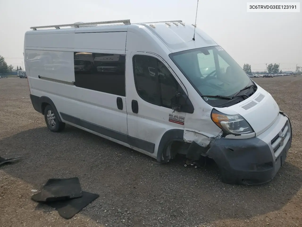 2014 Ram Promaster 2500 2500 High VIN: 3C6TRVDG3EE123191 Lot: 59737825